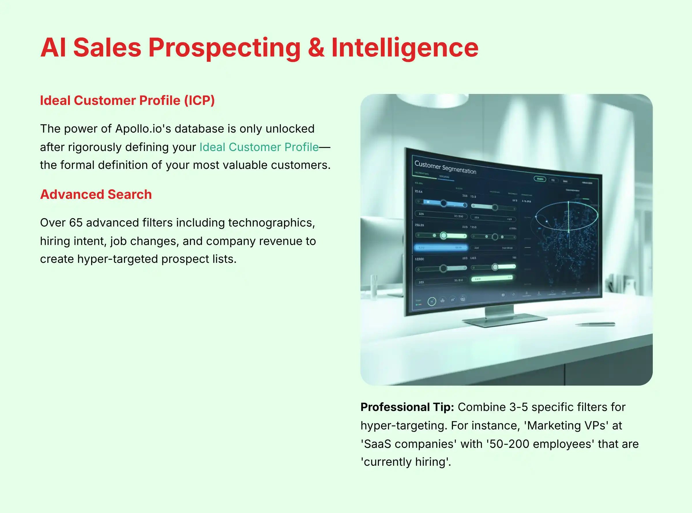 AI Sales Prospecting and Intelligence Features