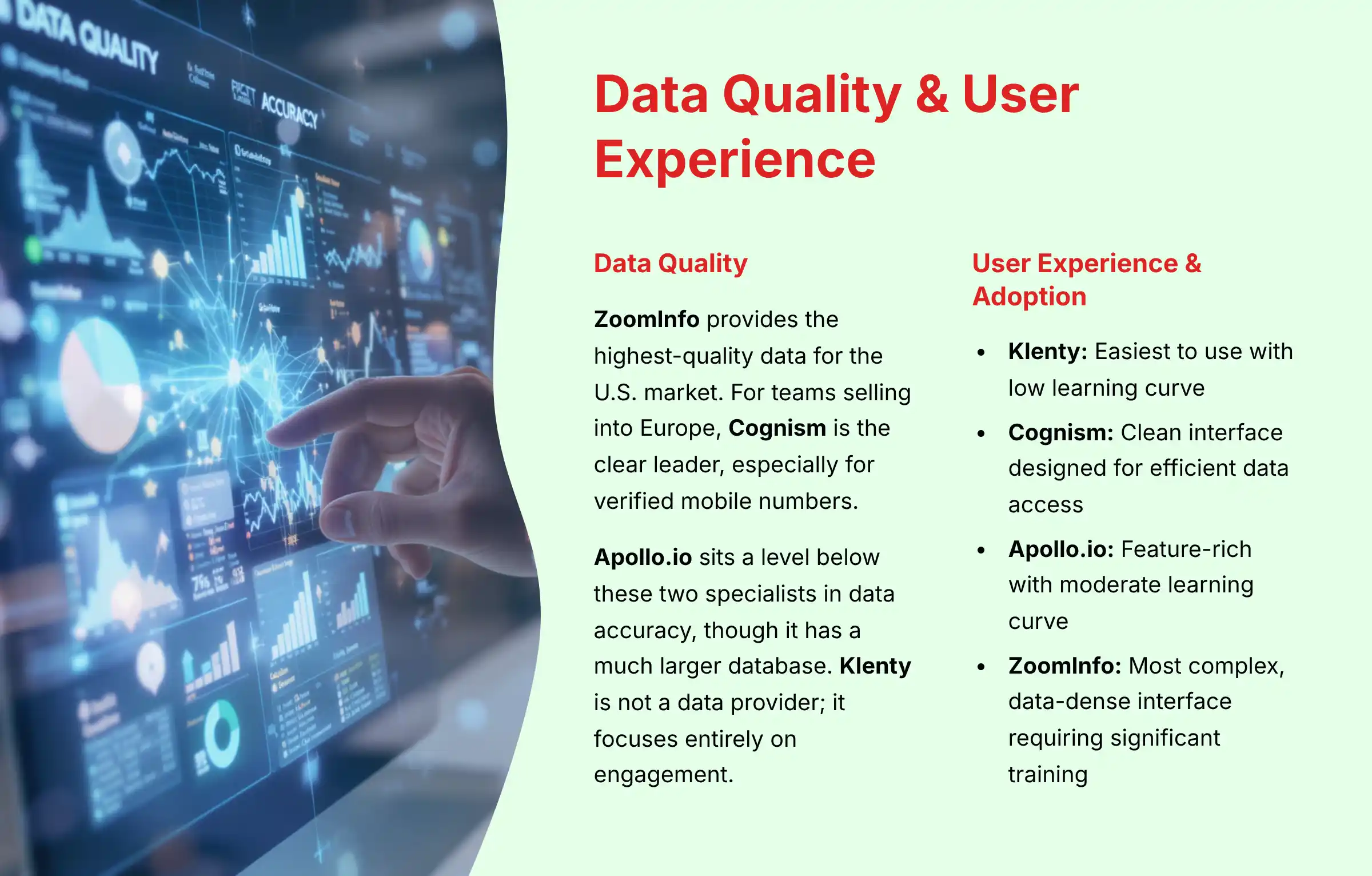Data Quality and User Experience Analysis