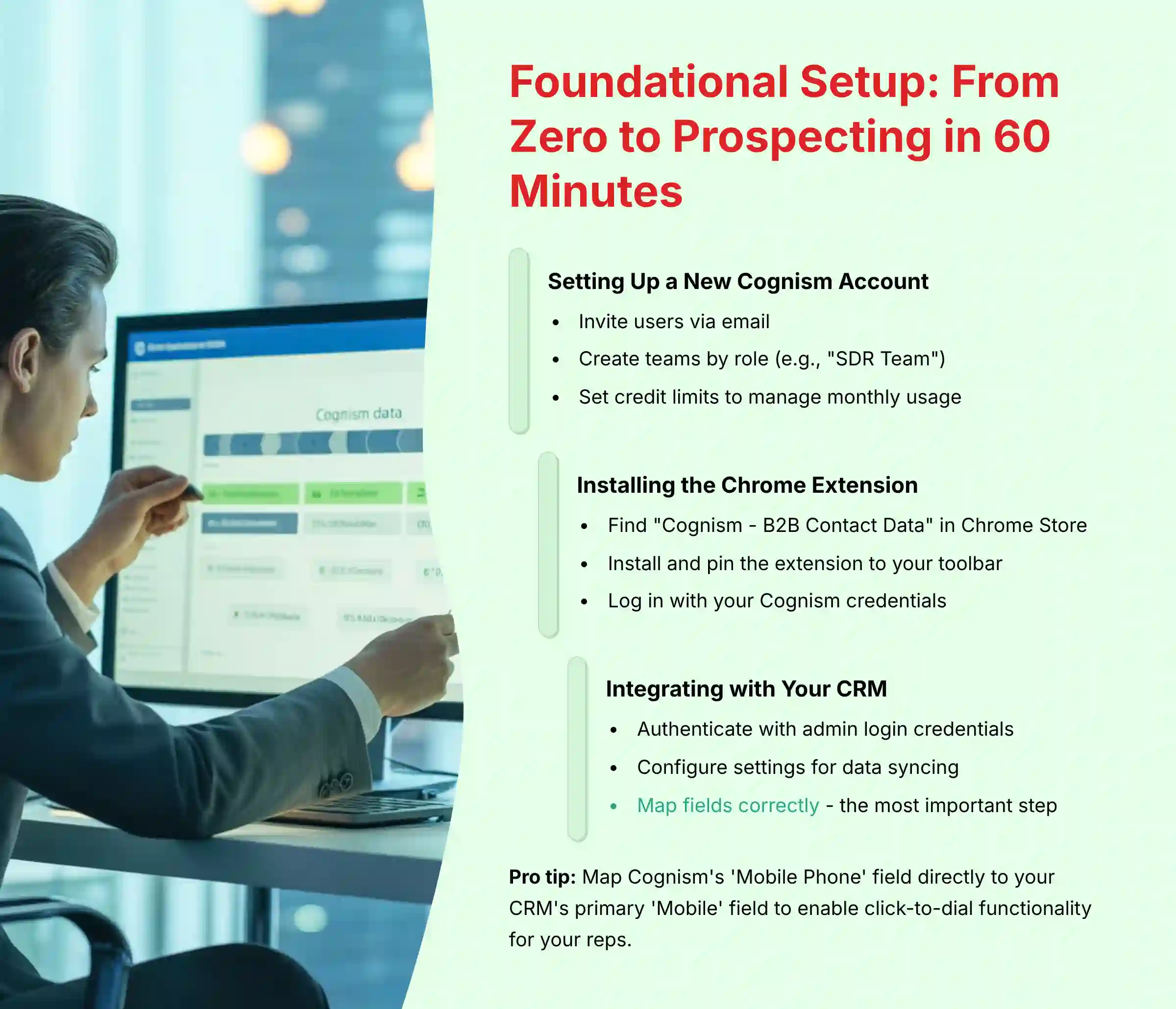 Foundational Setup - From Zero to Prospecting in 60 Minutes