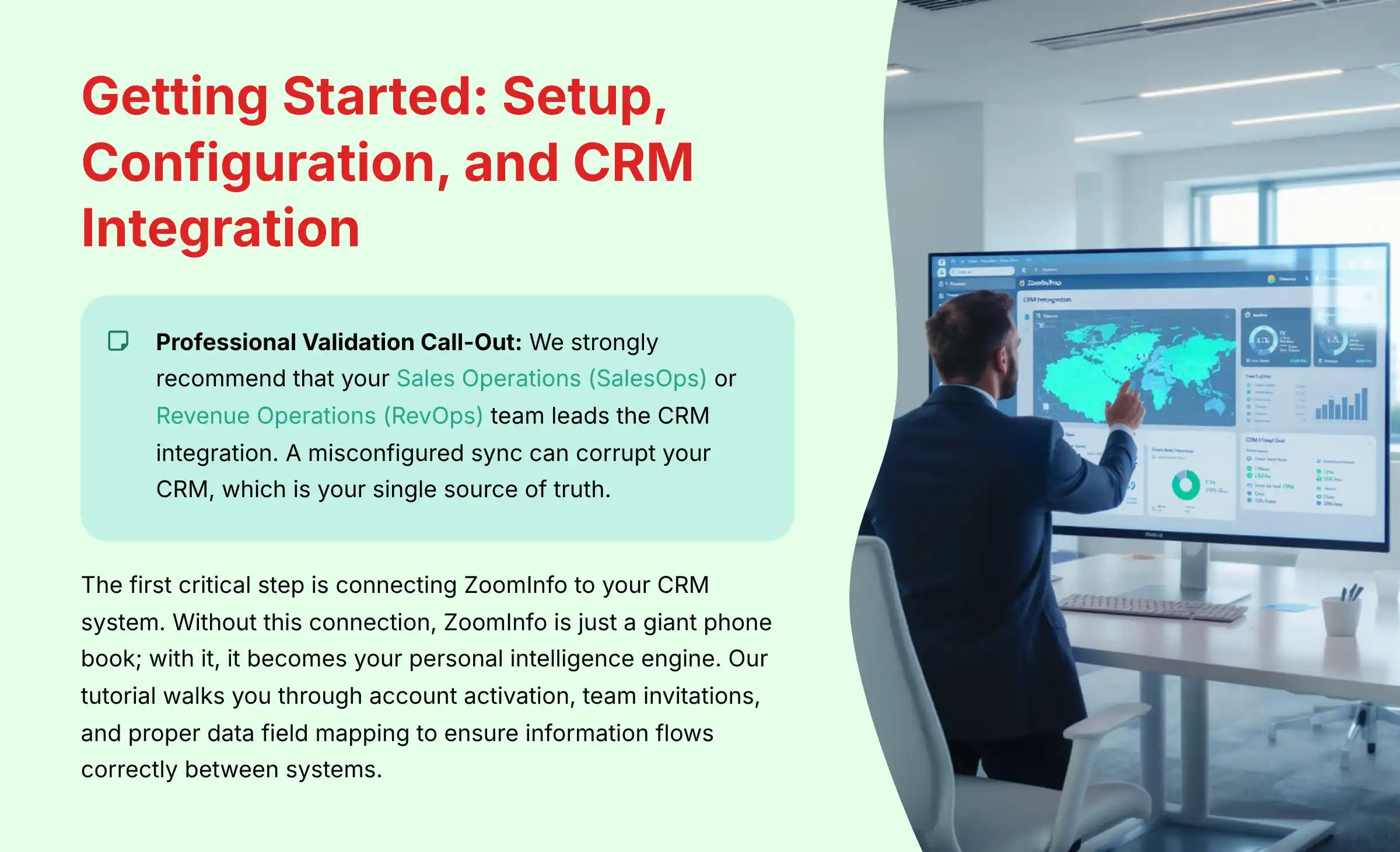 Getting Started: Setup, Configuration, and CRM Integration