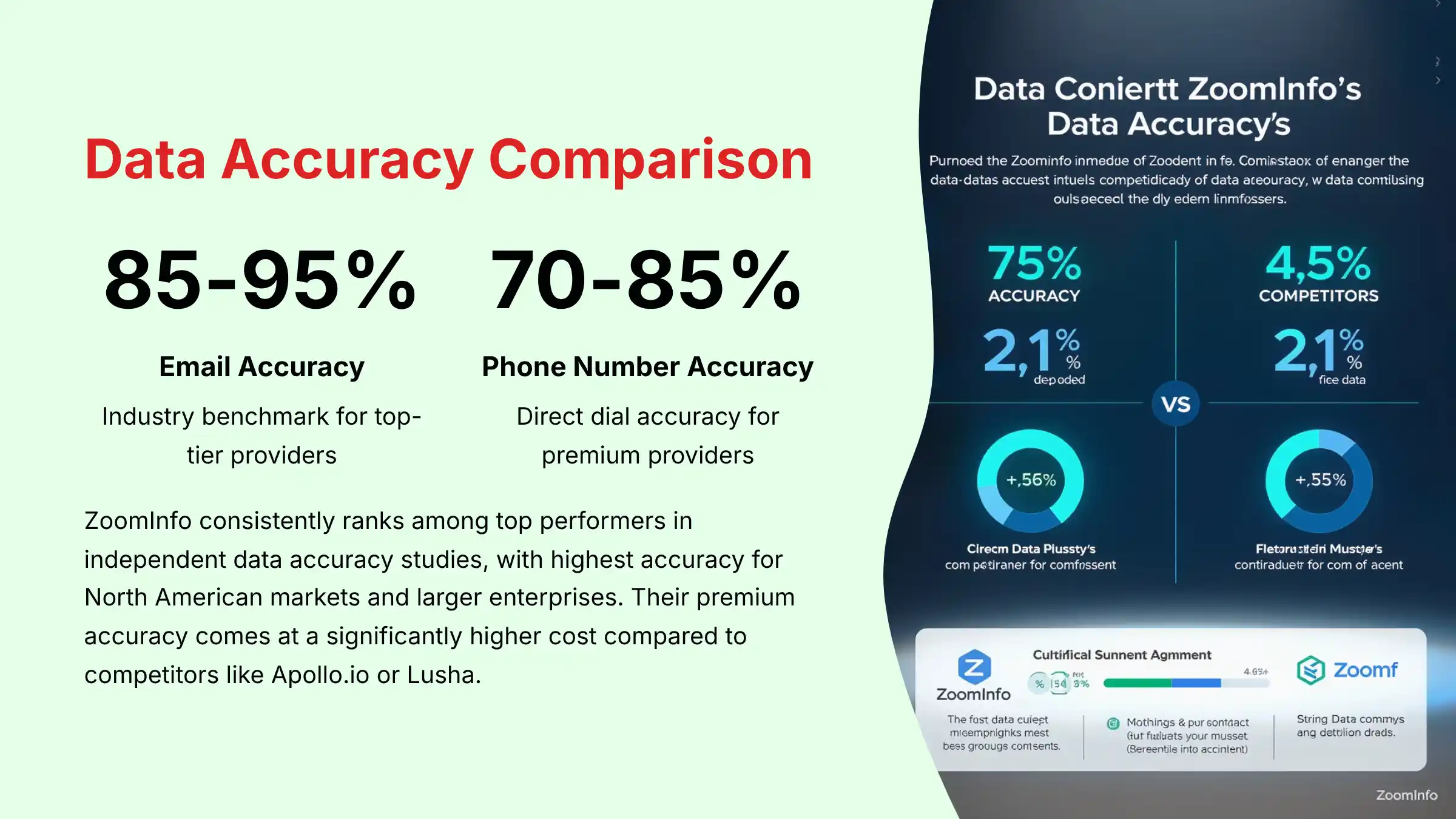 ZoomInfo Data Accuracy Comparison with Competitors