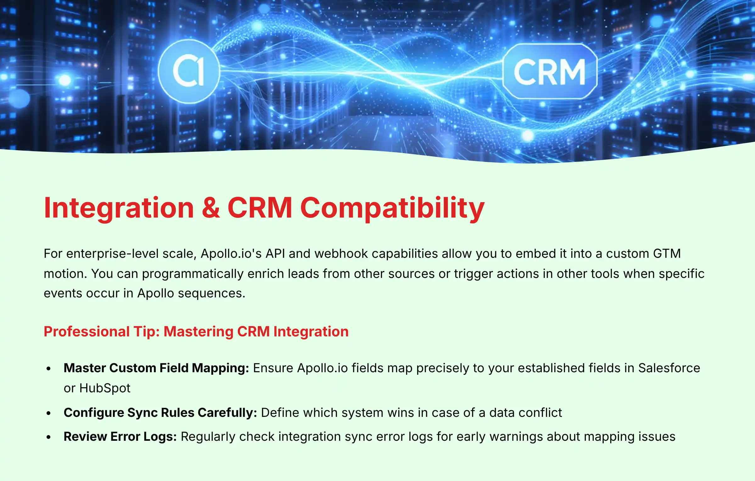 Integration and CRM Compatibility