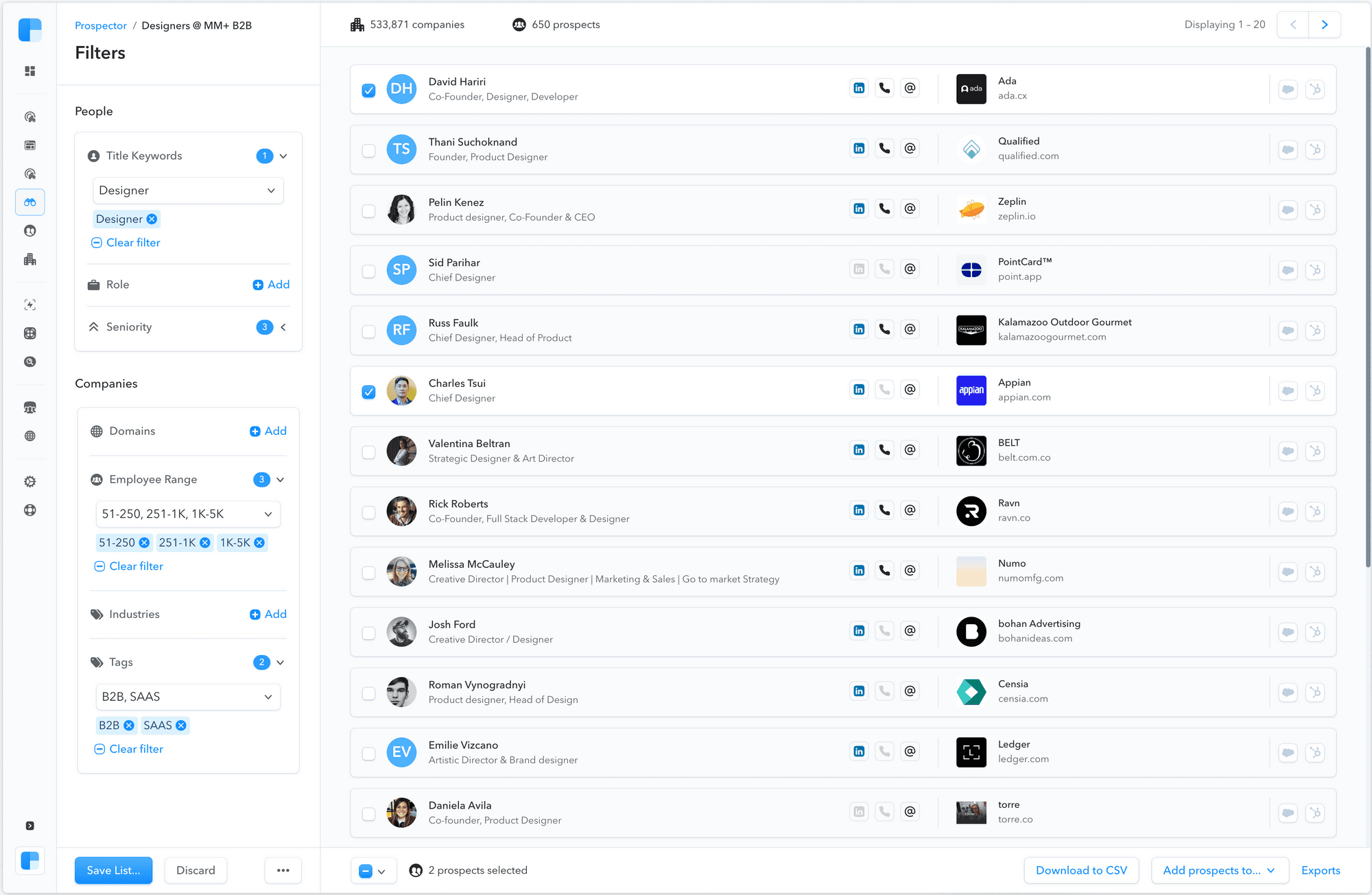 Clearbit Data Enrichment Platform