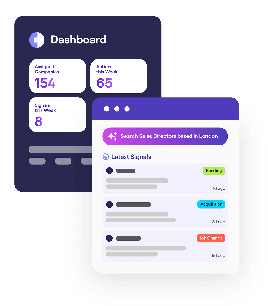 Cognism Chrome extension interface