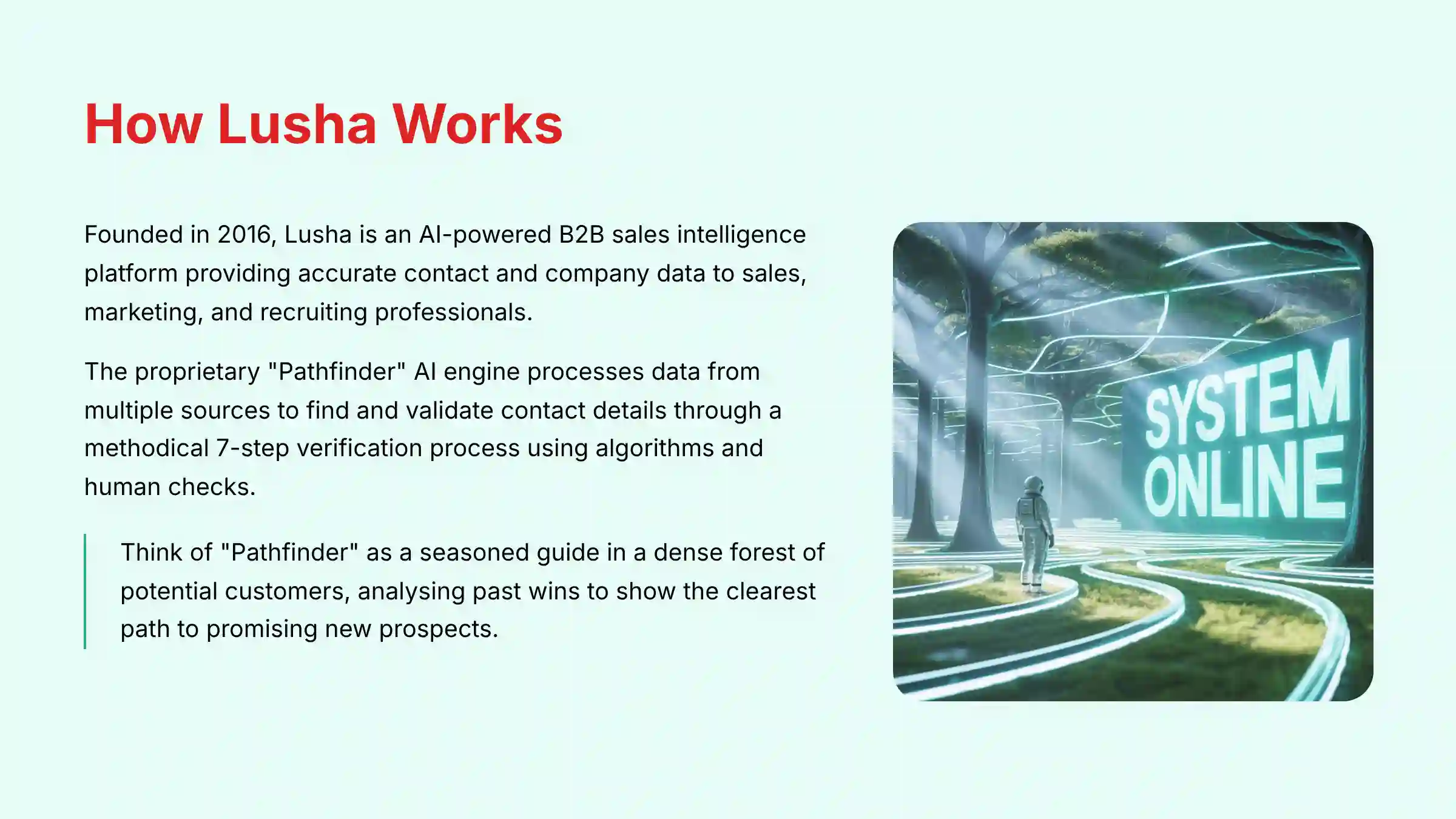 How Lusha Works - AI-Powered B2B Sales Intelligence