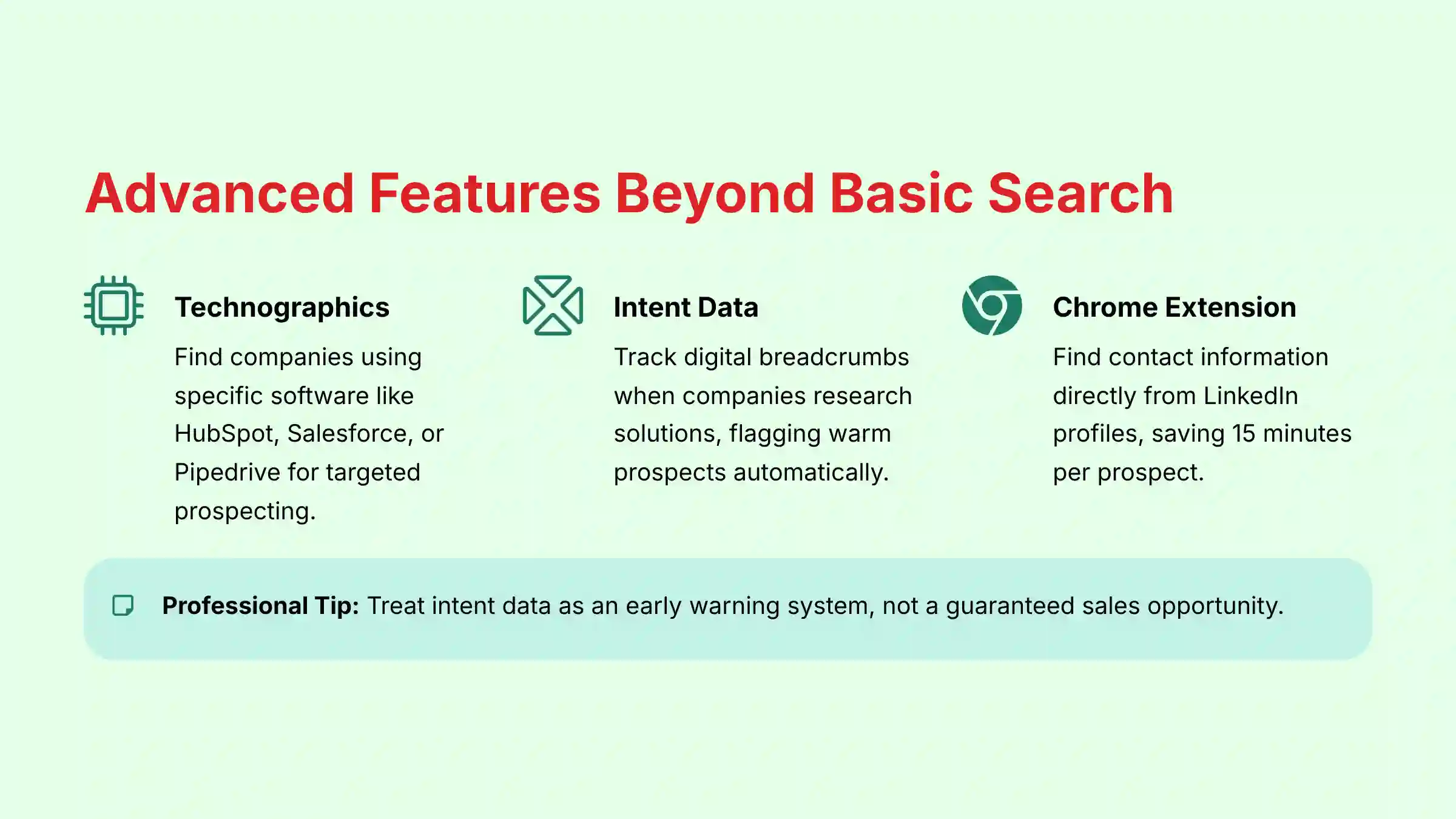 Advanced Features Beyond Basic Search