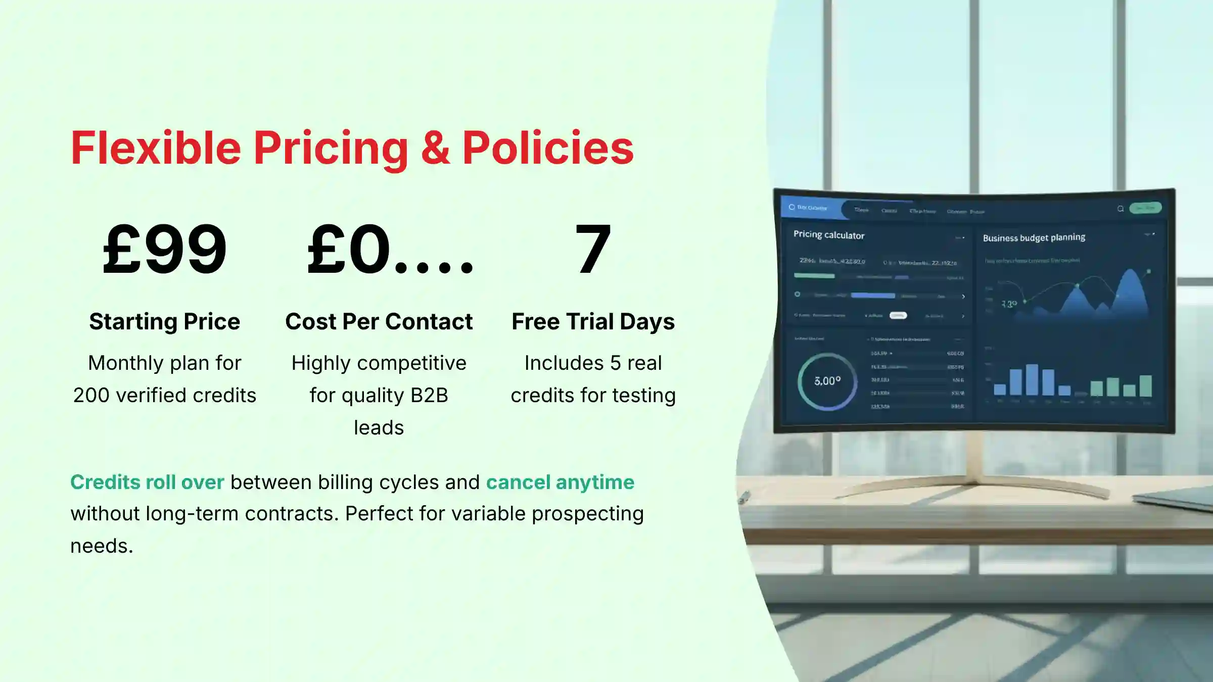 Flexible Pricing and Policies