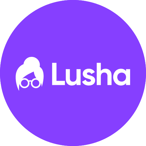 Lusha Logo - AI Sales Intelligence Platform